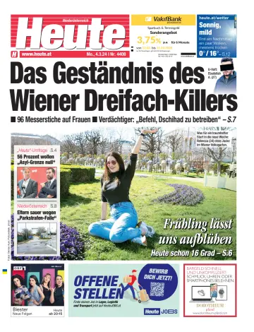 Heute - Niederösterreich Ausgabe - 4 Mar 2024