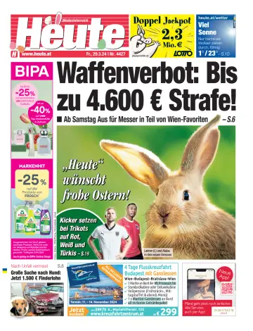 Heute - Niederösterreich Ausgabe - 29 3月 2024