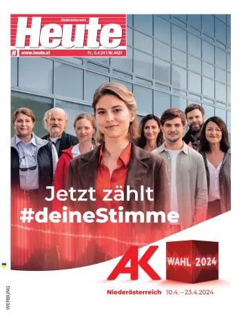 Heute - Niederösterreich Ausgabe - 05 апр. 2024