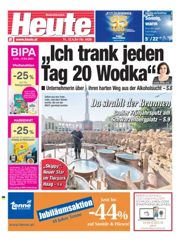 Heute - Niederösterreich Ausgabe - 12 4月 2024