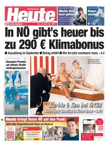 Heute - Niederösterreich Ausgabe - 16 May 2024