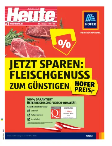 Heute - Niederösterreich Ausgabe - 22 May 2024