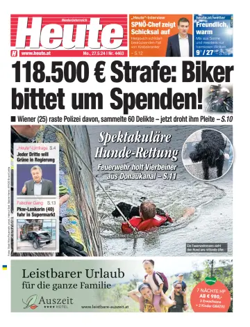 Heute - Niederösterreich Ausgabe - 27 May 2024