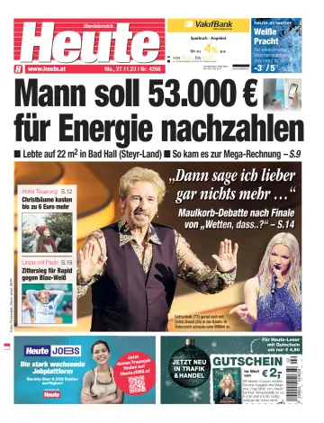 Heute - Oberösterreich Ausgabe - 27 Nov 2023