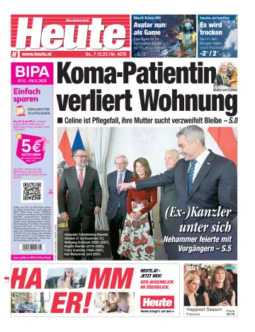 Heute - Oberösterreich Ausgabe - 7 Dec 2023