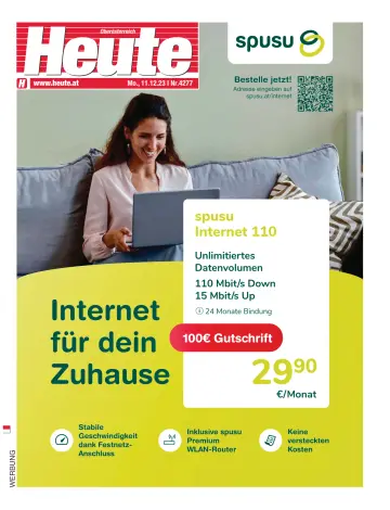 Heute - Oberösterreich Ausgabe - 11 Dec 2023