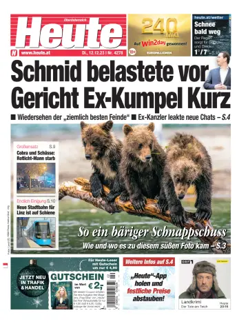 Heute - Oberösterreich Ausgabe - 12 Dec 2023