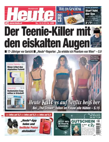 Heute - Oberösterreich Ausgabe - 14 Dec 2023