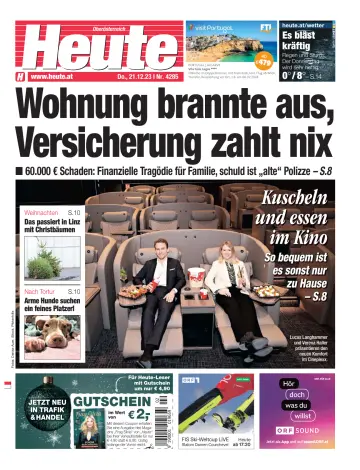 Heute - Oberösterreich Ausgabe - 21 Dec 2023