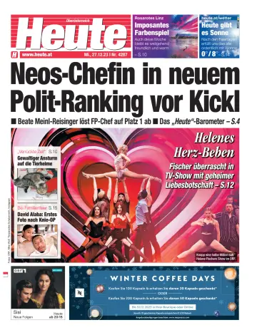 Heute - Oberösterreich Ausgabe - 27 Dec 2023