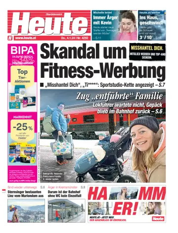 Heute - Oberösterreich Ausgabe - 4 Jan 2024