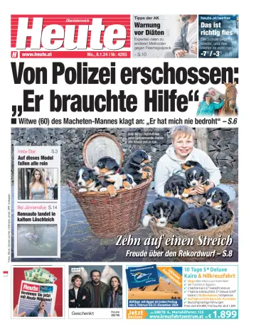 Heute - Oberösterreich Ausgabe - 8 Jan 2024