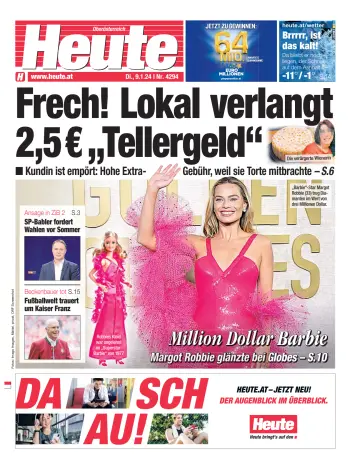 Heute - Oberösterreich Ausgabe - 9 Jan 2024