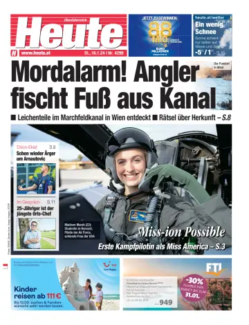 Heute - Oberösterreich Ausgabe - 16 Jan 2024