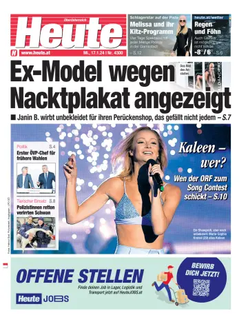 Heute - Oberösterreich Ausgabe - 17 Jan 2024