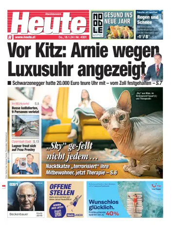 Heute - Oberösterreich Ausgabe - 18 Jan 2024