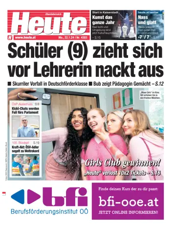 Heute - Oberösterreich Ausgabe - 22 Jan 2024