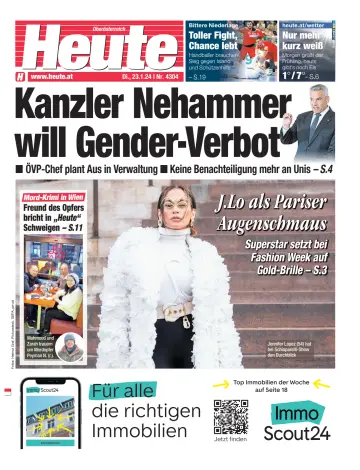 Heute - Oberösterreich Ausgabe - 23 Jan 2024