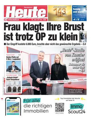 Heute - Oberösterreich Ausgabe - 30 Jan 2024