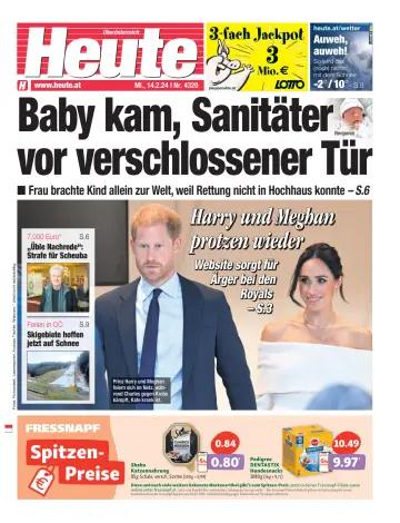 Heute - Oberösterreich Ausgabe - 14 Feb 2024