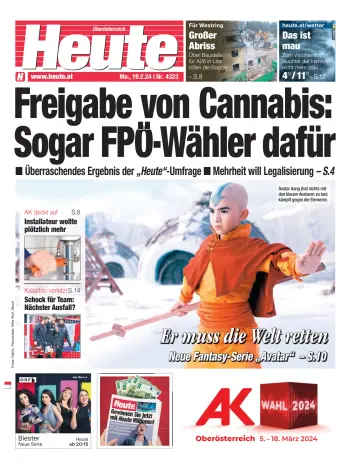 Heute - Oberösterreich Ausgabe - 19 Feb 2024