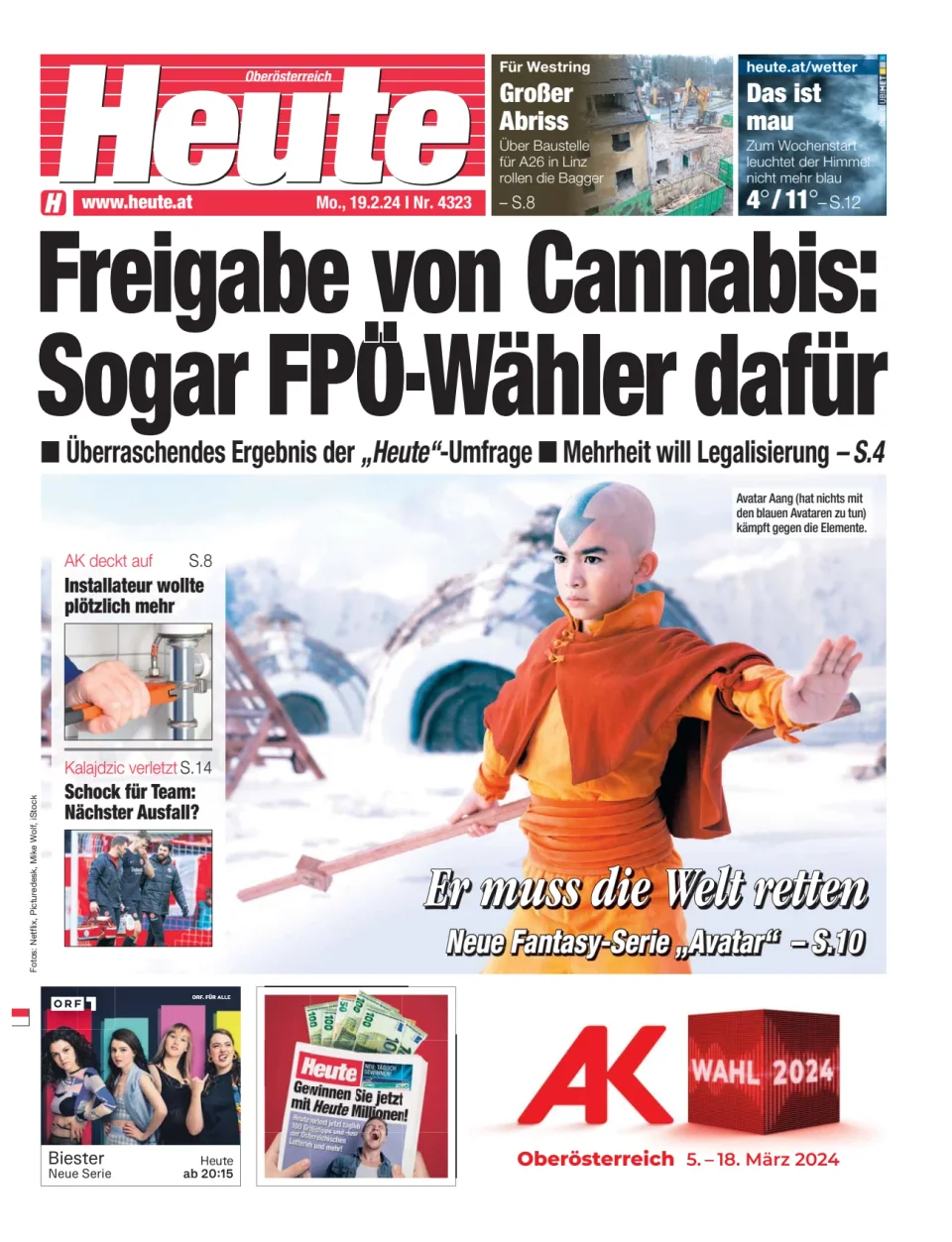 Heute - Oberösterreich Ausgabe