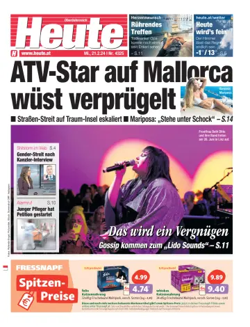 Heute - Oberösterreich Ausgabe - 21 Feb 2024