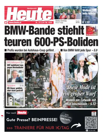 Heute - Oberösterreich Ausgabe - 27 Feb 2024