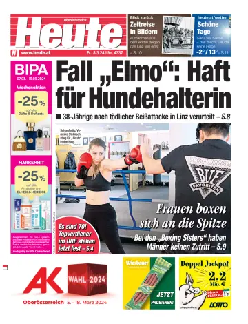 Heute - Oberösterreich Ausgabe - 8 Mar 2024
