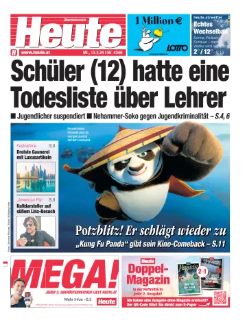 Heute - Oberösterreich Ausgabe - 13 Mar 2024