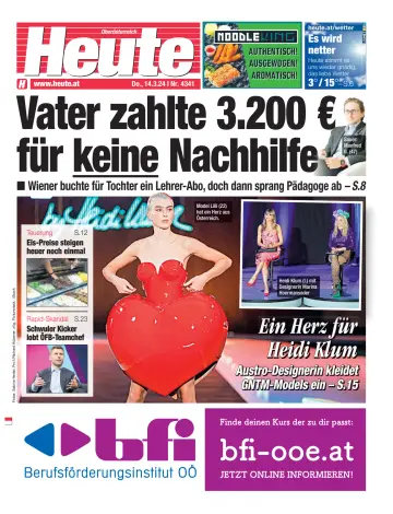 Heute - Oberösterreich Ausgabe - 14 Mar 2024
