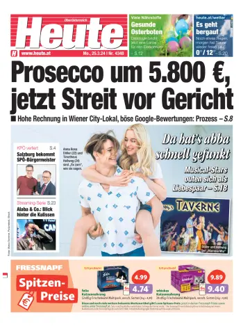 Heute - Oberösterreich Ausgabe - 25 März 2024