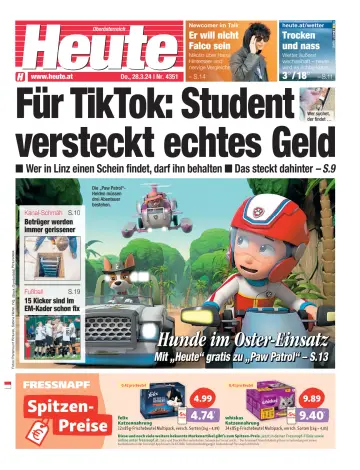 Heute - Oberösterreich Ausgabe - 28 março 2024