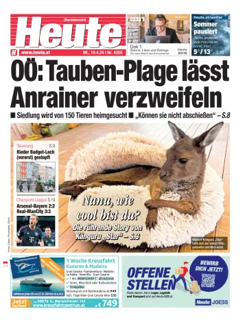 Heute - Oberösterreich Ausgabe - 10 апр. 2024