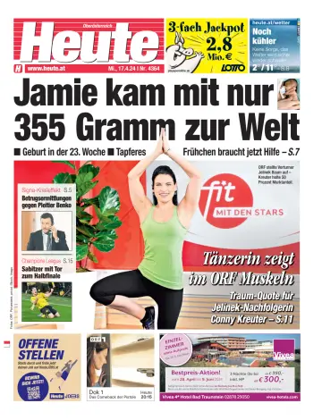 Heute - Oberösterreich Ausgabe - 17 4월 2024