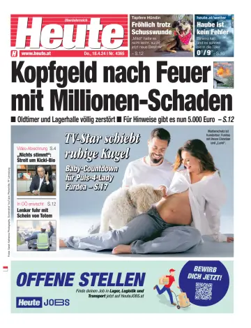Heute - Oberösterreich Ausgabe - 18 avr. 2024