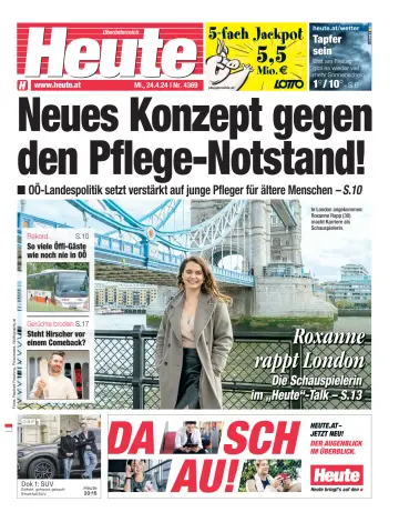 Heute - Oberösterreich Ausgabe - 24 Apr 2024