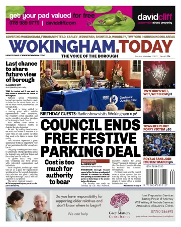 Wokingham Today - 2 Nov 2023