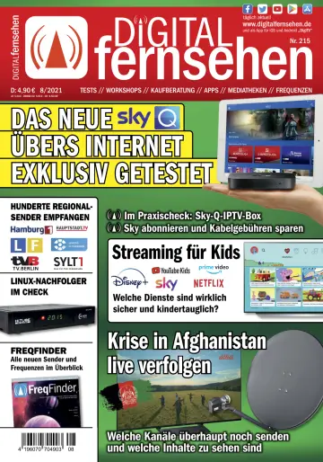 Digital Fernsehen - 10 九月 2021