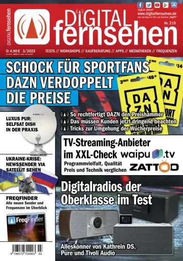 Digital Fernsehen - 11 3月 2022