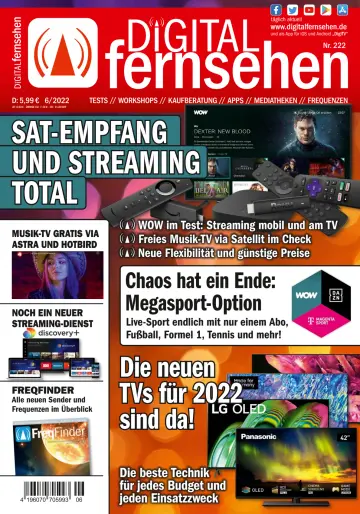 Digital Fernsehen - 15 7월 2022