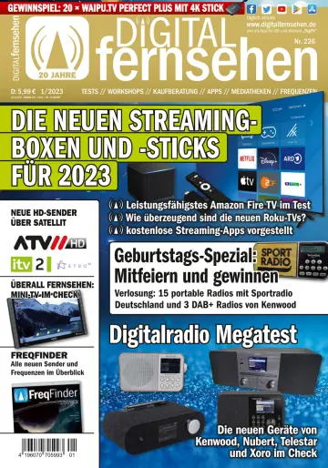 Digital Fernsehen - 09 dic. 2022