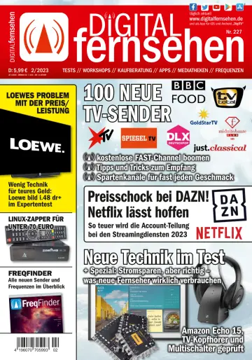 Digital Fernsehen - 03 2月 2023