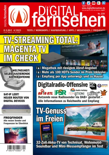 Digital Fernsehen - 10 maio 2023