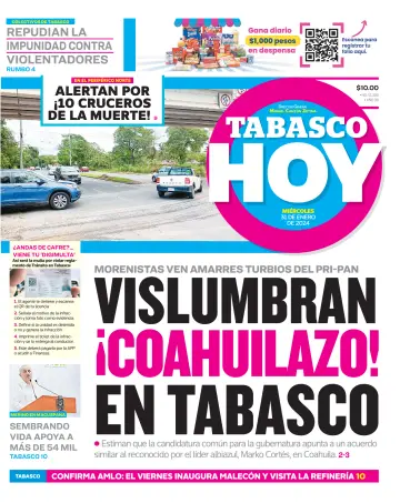 Tabasco Hoy - 31 Jan 2024