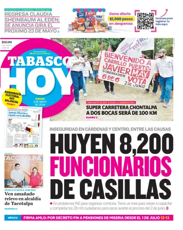 Tabasco Hoy - 2 May 2024