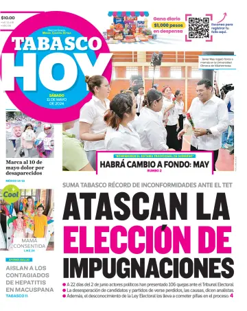 Tabasco Hoy - 11 May 2024