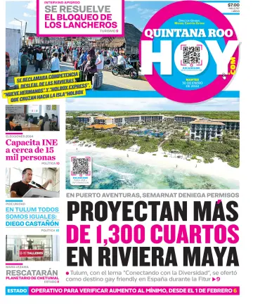 Quintana Roo Hoy - 30 Jan 2024
