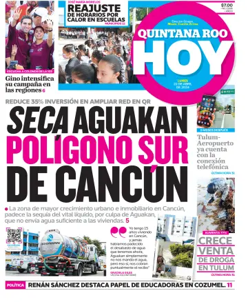 Quintana Roo Hoy - 22 avr. 2024