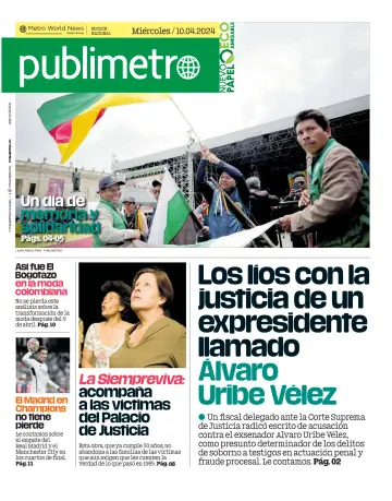Publimetro Colombia - 10 四月 2024